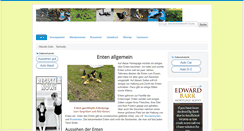 Desktop Screenshot of entenweb.de